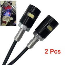 12V 5630 SMD LED License Plate Light Universal Car and Motorcycle Screw Bolt Lam