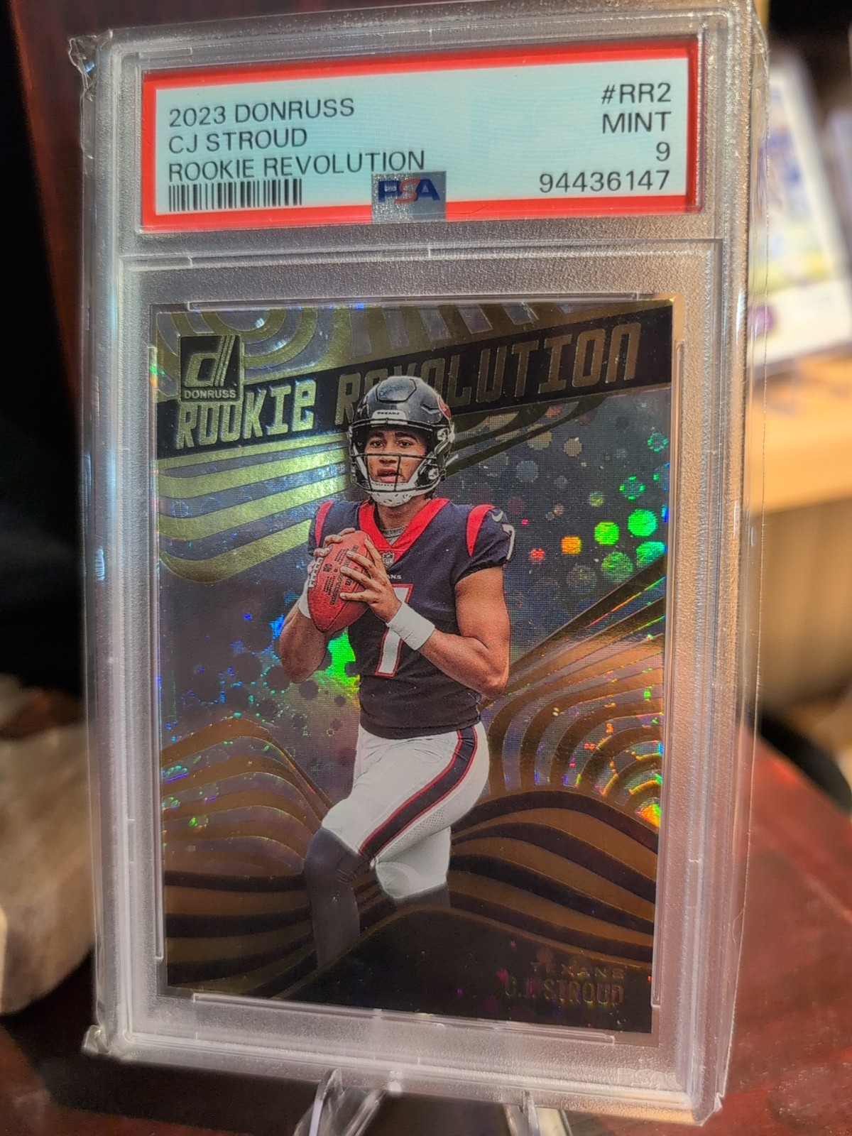 2023 Donruss Rookie Revolution CJ Stroud RR2 PSA 9 Houston Texans.