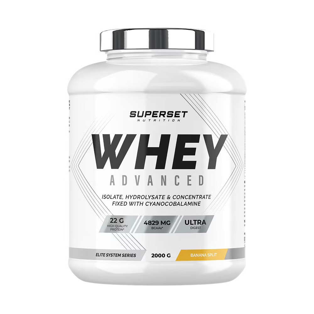 Superset Nutrition 100% Whey Protéine Advanced 2kg - Saveur Chocolat