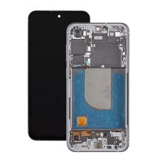 For Samsung Galaxy S23 FE S711 OLED Display LCD Touch Screen Digitizer Frame