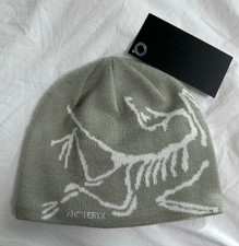 ARC'TERYX Bird Head Toque Beanie Gray Merino Wool Winter Hat, Authentic NWOT