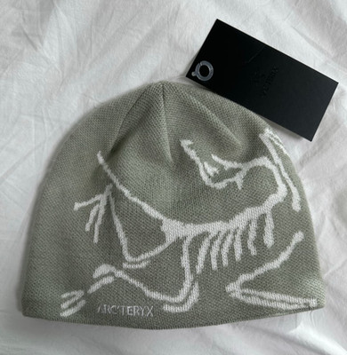 ARC'TERYX Bird Head Toque Beanie   Gray Merino Wool Winter Hat, Authentic NWOT