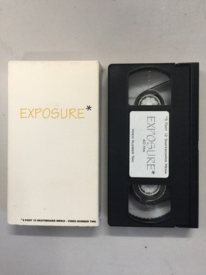 EXPOSURE - 5 Foot 12 Skateboard Media Video #2 - VHS