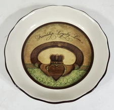 Abbey Press Pie Dish Serving Bowl 10.75" Home Kitchen Decor