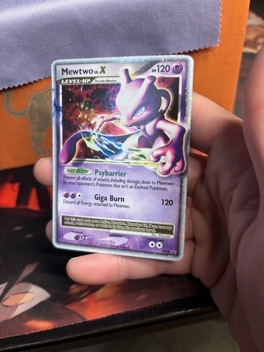 Mewtwo LV.X DP28 Diamond and Pearl Promos Pokemon 2008 Holo | eBay