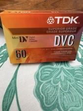 New TDK DVM-60ME 60 Minute Mini DV Video Cassette