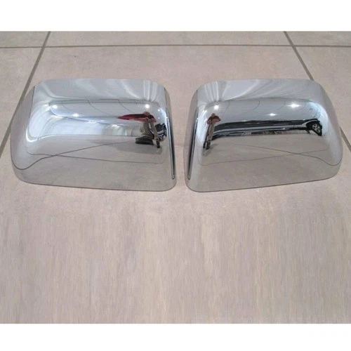 Top Half Chrome Mirror Covers Cap For 2017-2022 Ford F250 F350 F450 Super Duty