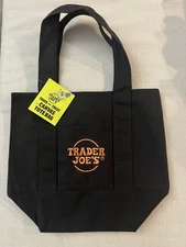 Trader Joe’s BLACK Mini LIMITED EDITION 2025 Tote Bag NEW FREE QUICK NYC SHIP