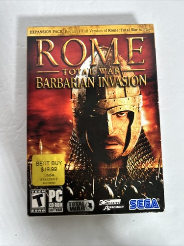 Roma: Total War - Invasione Barbarica (PC, 2005) - Nuovo! Sigillato! - Foto 1 di 4