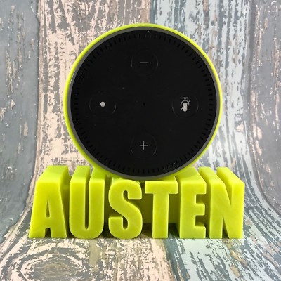 Alexa Speaker Amazon Echo Yellow Flashing Bluetooth Speaker Can