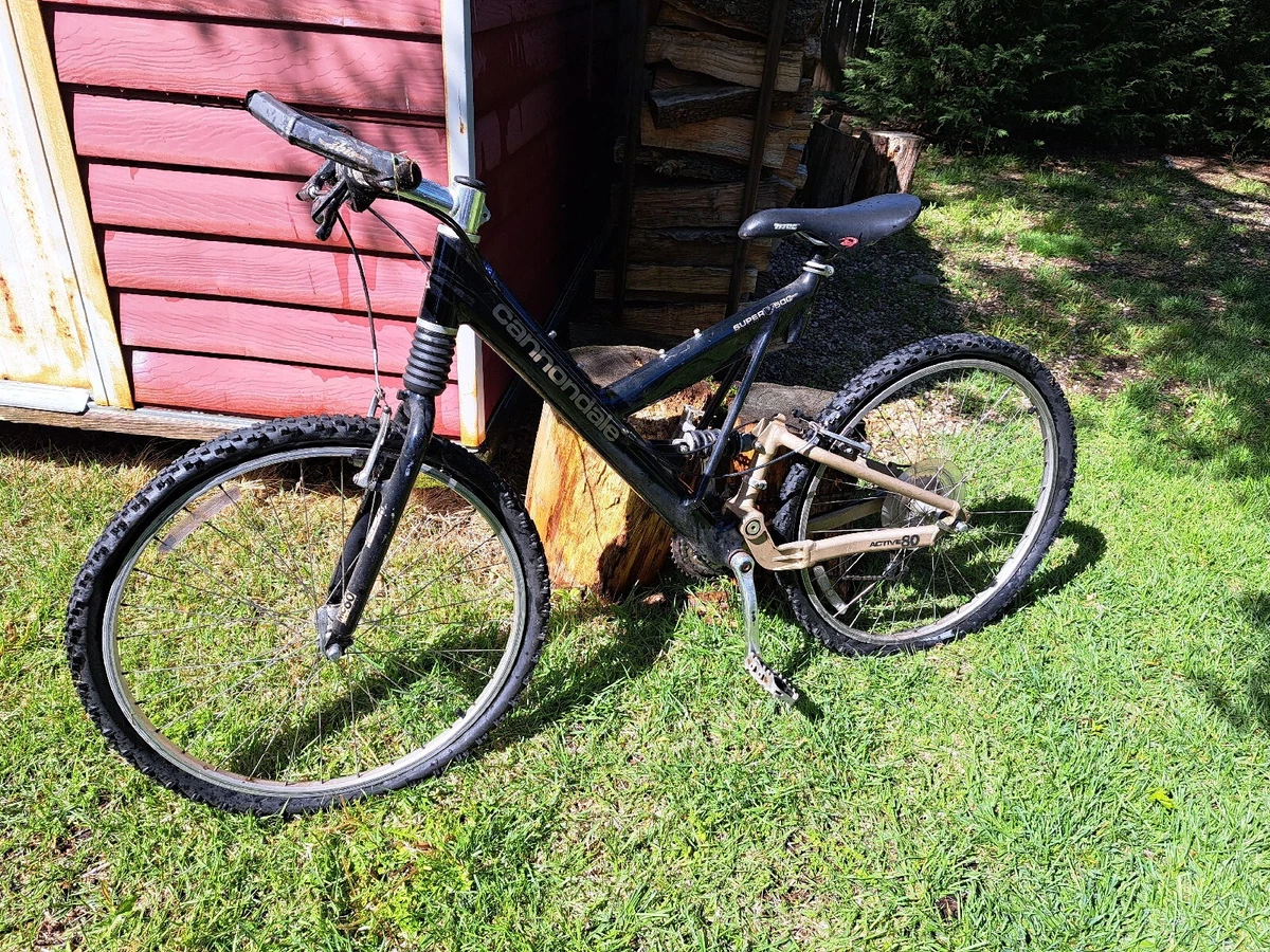 Cannondale Super V 500 comp full suspension mountain bike original owner  eBay