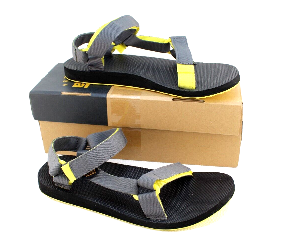 New TEVA Size 12 Gray/Yellow Original Universal Waterproof Men's Sport  Sandals 194715409545 | eBay