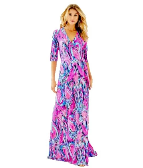 Lilly Pulitzer Long Wrap Dresses