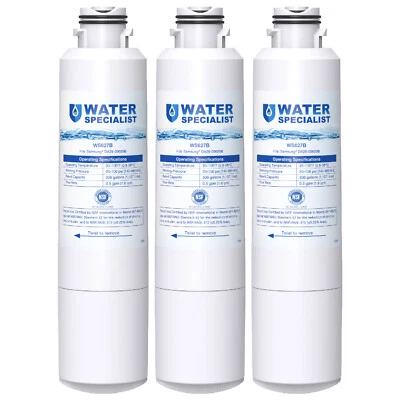 WATERSPECIALIST (2-6 Pack) DA29-00020B Refrigerator Water Filter, Replacement for Samsung