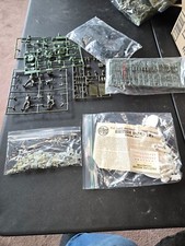 Lot of Vintage 1/32 Scale WW2 Soldier Figure Sprues - Mixed Brands