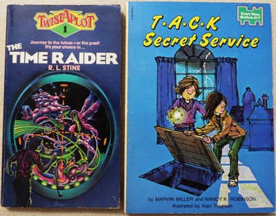 T*A*C*K Secret Service by Miller Robinson - Twist A Plot Time Raider by Stine PB