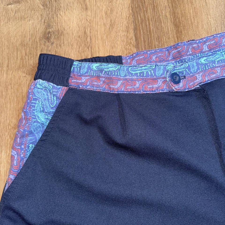 Vtg 80s Tennis Shorts Mens Large High Waist 2.5" Ins. Squat Polyester Bjorn Borg - Image 3 of 4