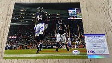 Leonard Floyd Chicago Bears LA Rams Autographed Signed 8X10 Photo PSA/DNA COA
