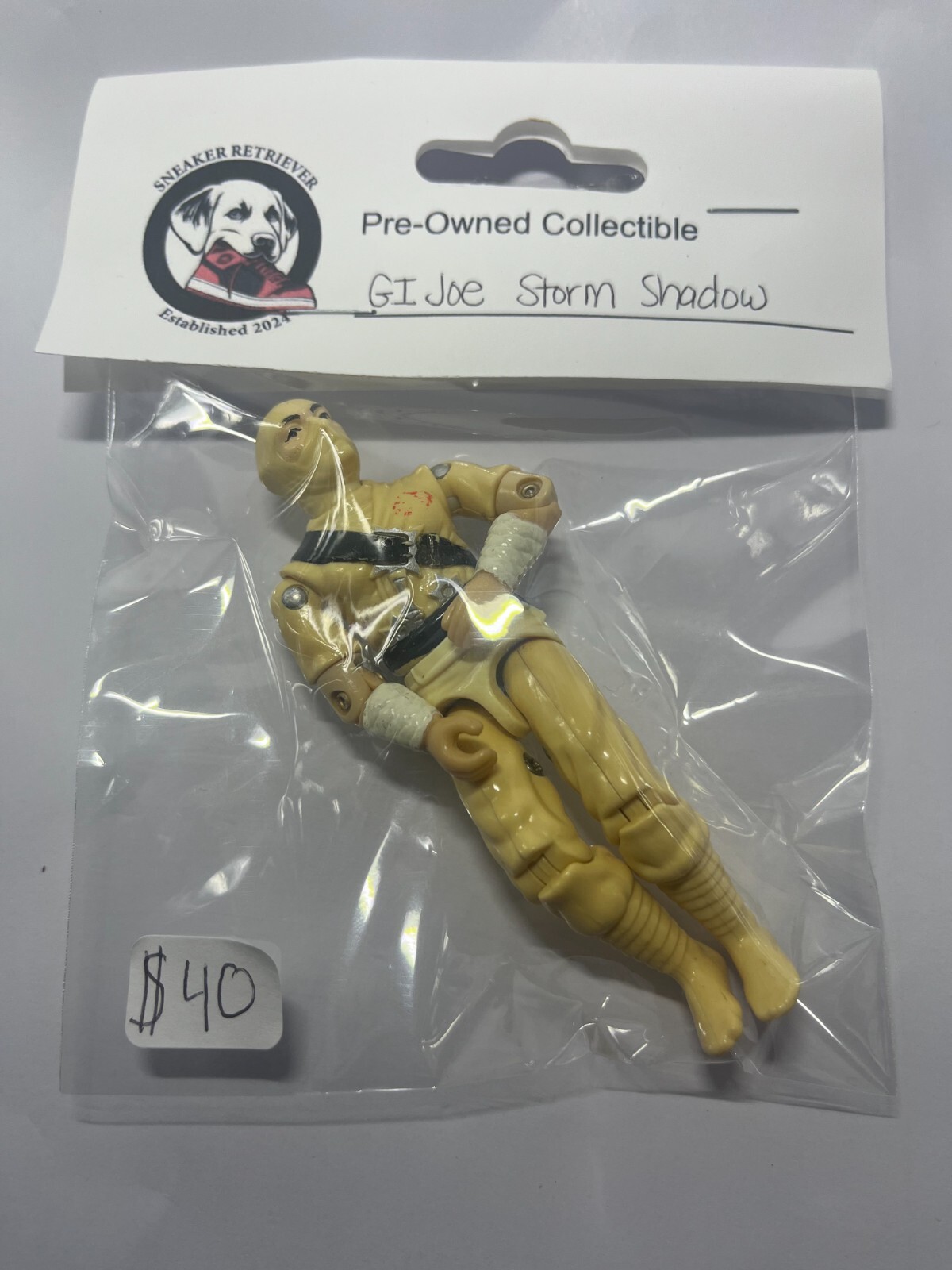 Storm Shadow GI Joe Cobra 1984 Vintage Original Figure