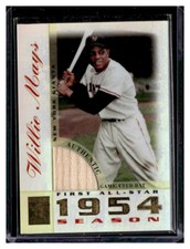 2003 TOPPS TRIBUTE PERENNIAL WILLIE MAYS ALL STARS GAME USED BAT RELIC! NY GIANT