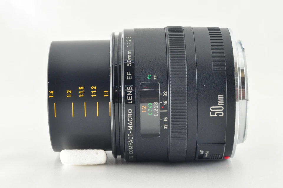 "NEAR MINT" CANON COMPACT-MACRO EF 50mm F2.5 For EOS Mount From JAPAN #1068 - Image 3 of 4