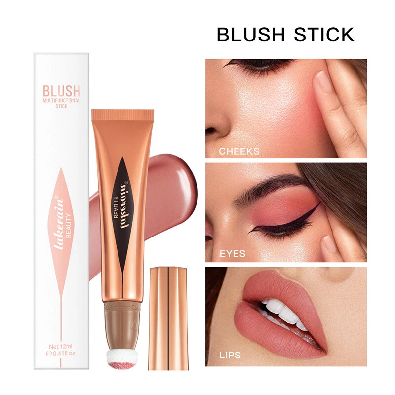 Liquid Blush Face Contour Cosmetic Sponge Brush Multi-use Silky Waterproo ∂ - Image 3 of 4