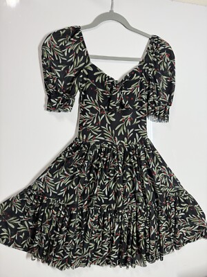 BlackMilk Clothing- Mistletoe Kiss Festive Dress LIMITED - Womens Size XXS  | eBay