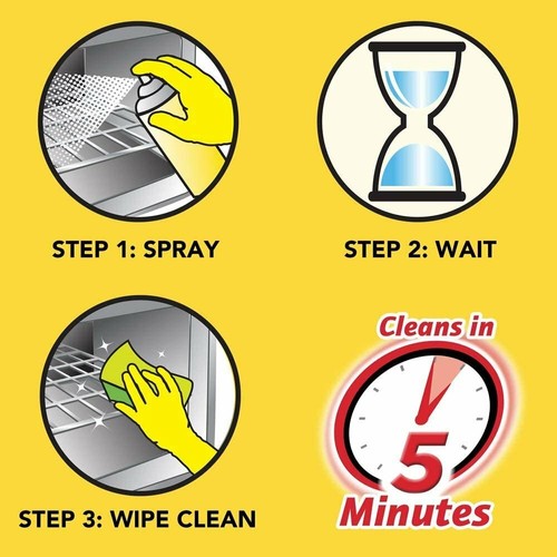 Easy-Off HEAVY DUTY Cleaner DEGREASER Stove Oven Engine Parts Tools 32oz Spray - Picture 8 of 11