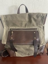 Wolverine Boots 1000 Mile Rucksack Backpack Bag Waxed Leather - Made In USA