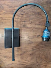 POTTERY BARN Set of 2 Classic Arc Sconces - Bronze - OPEN BOX