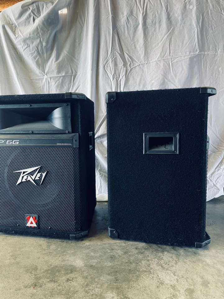 Two Peavey Loud Speaker System SP 6G - Good condition 24.625