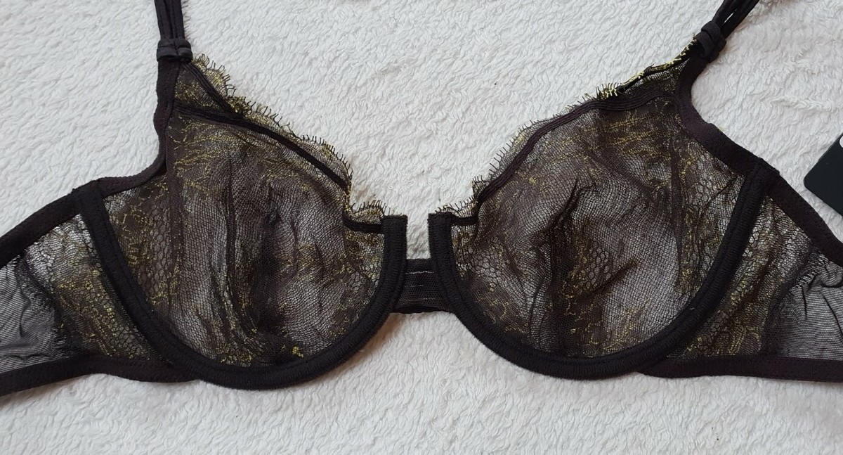 Soutien-gorge Andres Sarda Push-up Avec Armatures - Taille 90B (FR 75B) - Bleu - Neuf