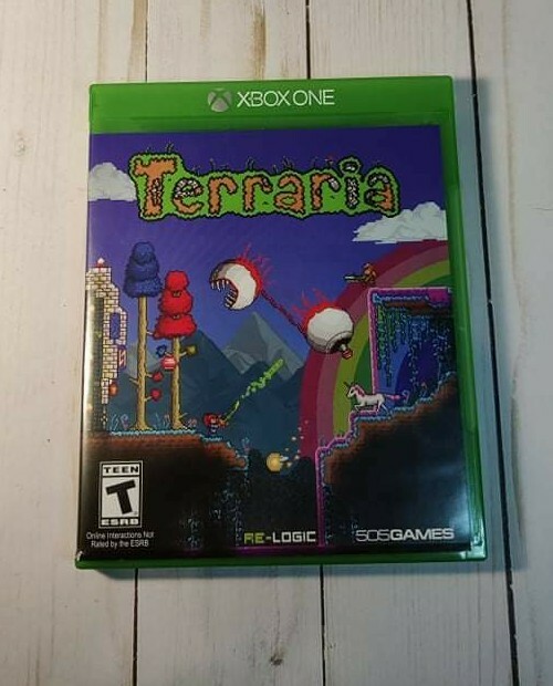 XBOX ONE VIDEO GAME TERRARIA COMPLETE W CASE MANUAL