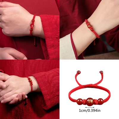Chinese Lucky Red String Bracelet Good Luck Red String Rope Bracelet