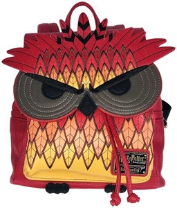 loungefly harry potter fawkes mini backpack