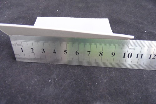 1mm Silicone 100mm square, Heat & Chemical A grade, Flexible, Red/grey freepost - Foto 3 di 3