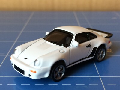 1/72, UCC,RUF, Die-cast Pull-Back Car, Turbo 3.3 930 Base Porsche 911 White