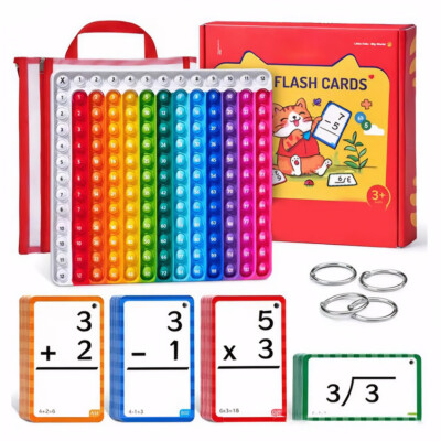 Mathe Flash Karten 12x12 Multiplikation Tischspiel zappeln Mathe Spielzeug zappeln Diagramm