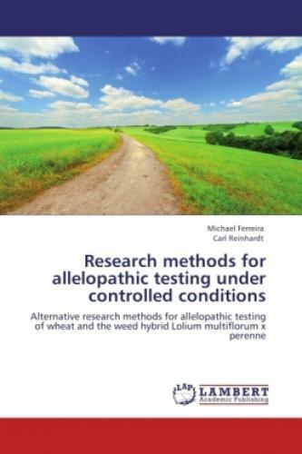 Thumbnail - Research Methods For Allelopathic Testing Under Controlled Conditions