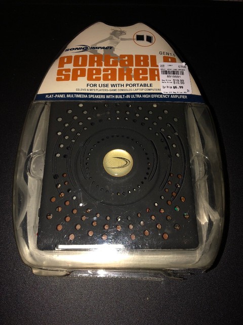 sonic impact speaker