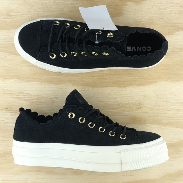 ladies converse wedge heels