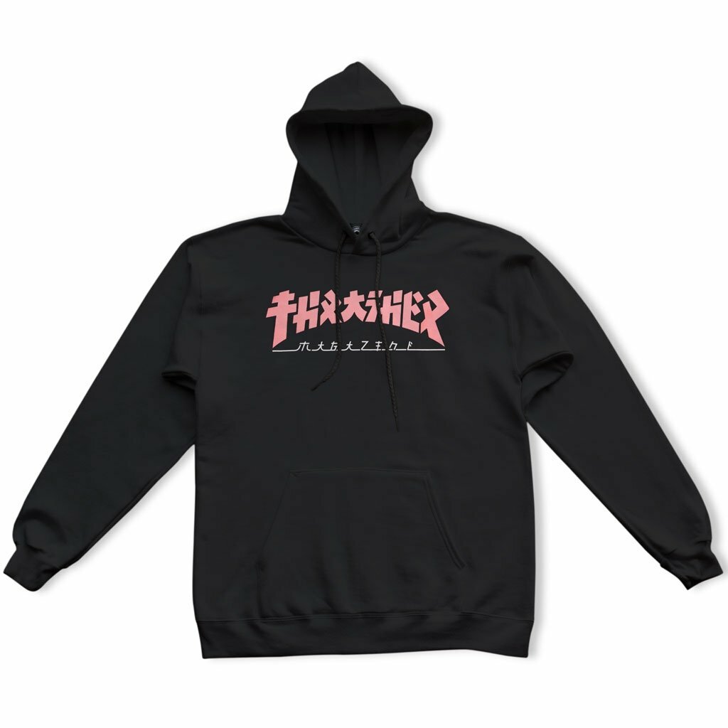 Thrasher Magazine *GIRLS* GODZILLA PULLOVER Skateboard Hoodie