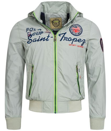 Herren Windjacke Übergangs Jacke Windbreaker mit Kapuze Regenjacke S-3XL NEU - 第 20/23 張圖片