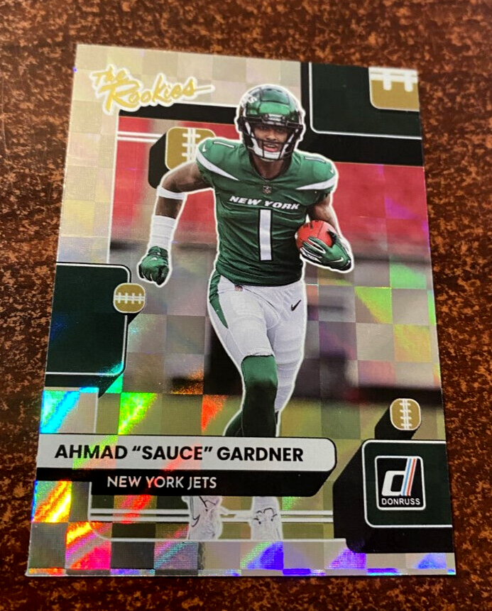 2022 Panini Donruss Ahmad SAUCE Gardner " The Rookies " RC TR27 NEW