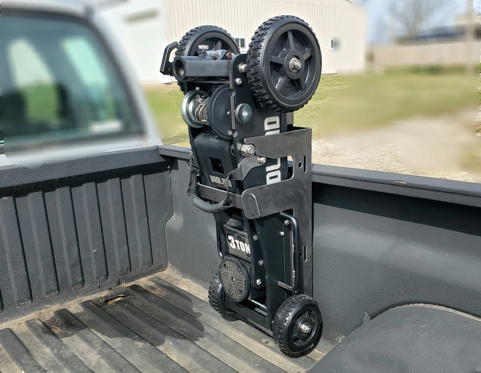 Jack Mount for 'Harbor Freight' 'Badland' Offroad Jack, Bare Steel FREE