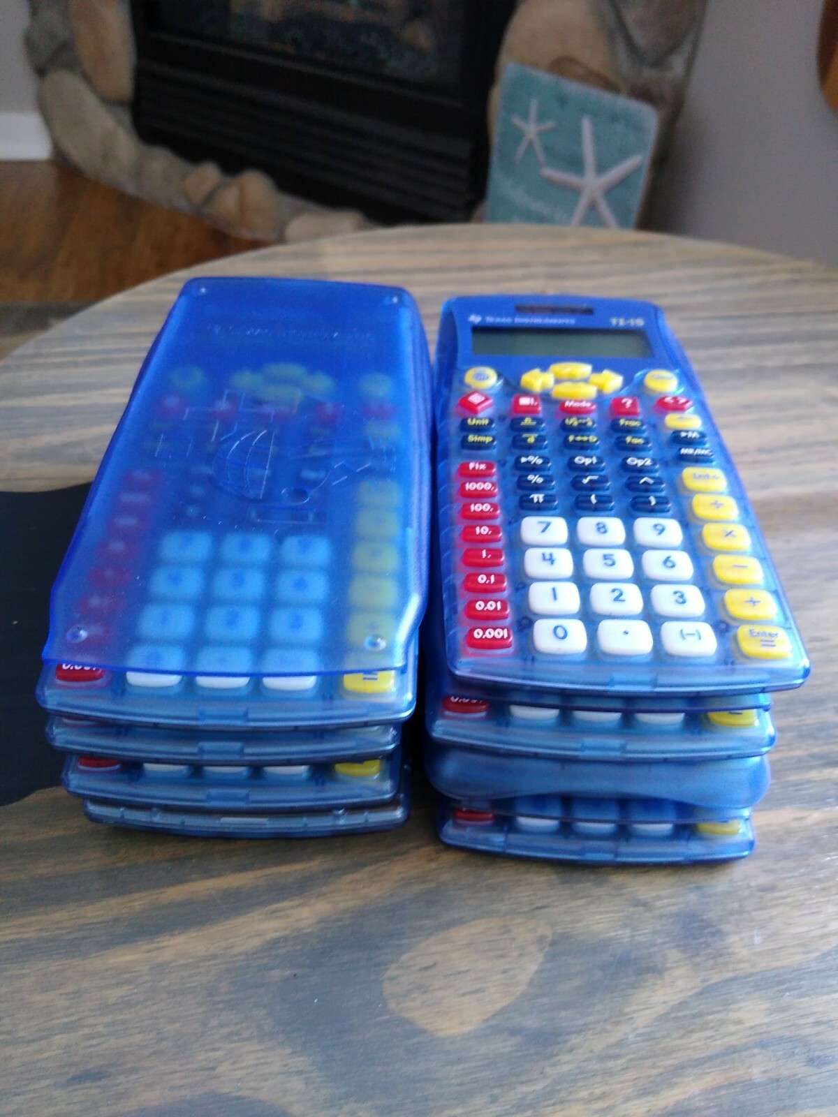 Texas Instruments Math Explorer Calculator Texas Instruments TI-15 Explorer Elementary Calculator Untested Lot of ...