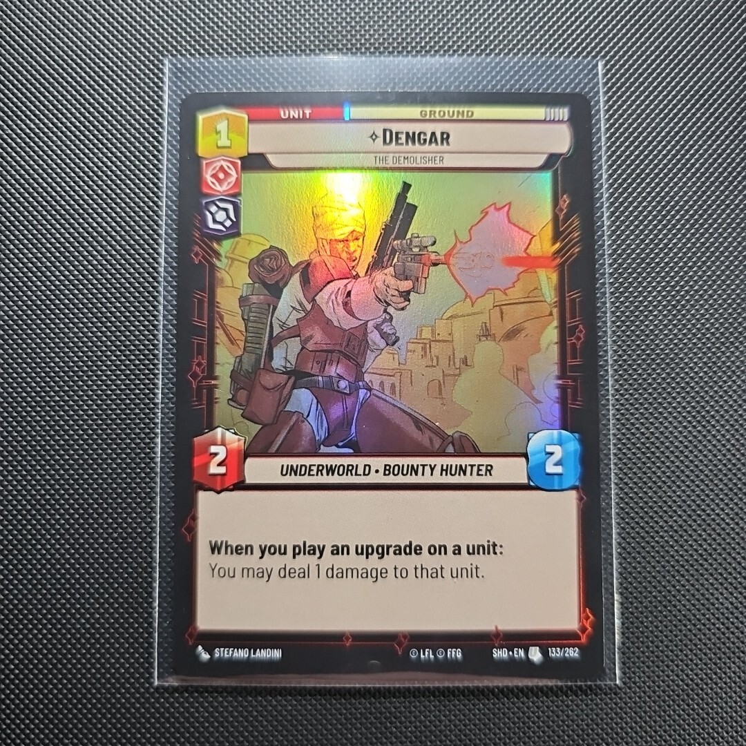 Dengar #133 Foil Star Wars Unlimited Shadows Of The Galaxy SHD