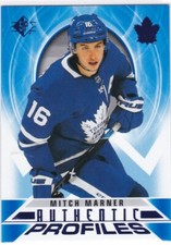 2020-21 SP Hockey Authentic Profiles Blue #AP-14 MITCH MARNER-TORONTO MAPLE LEAF