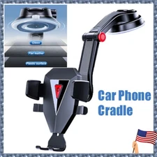 Suction Windshield Car Phone Holder Folding Mount Mobile Cell Phone Stand GPS