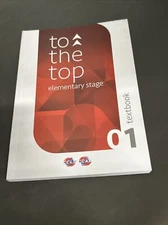 To The Top Elementary Stage 01 Textbook - CCLS CCAA Paperback Book UNUSED